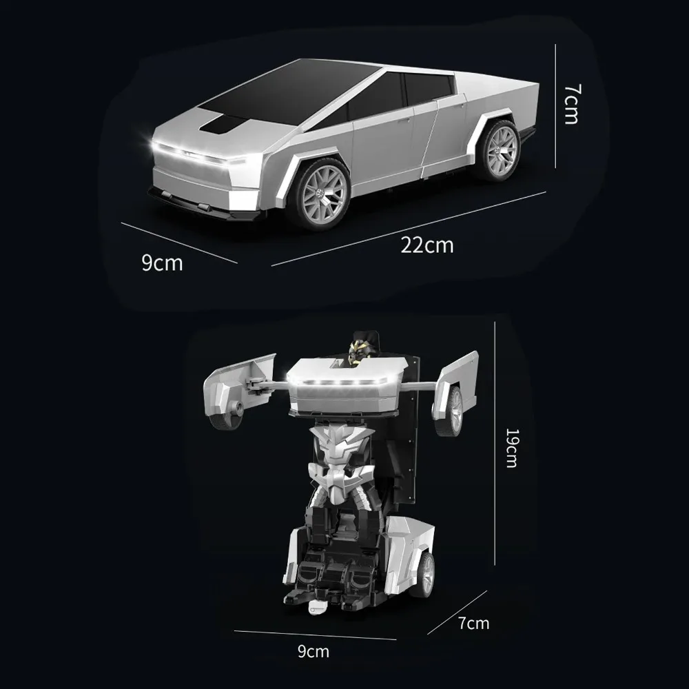 Remote Control Transforming Robot Car 6