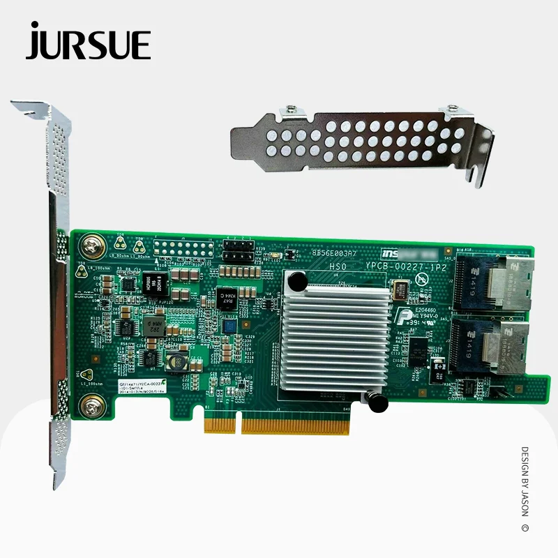 Sas Controller LSI 9207-8i SAS HBA Card - 6Gbps PCI-E 3.0 - IT Mode For FreeNAS, UnRAID, ZFS Raid Controller