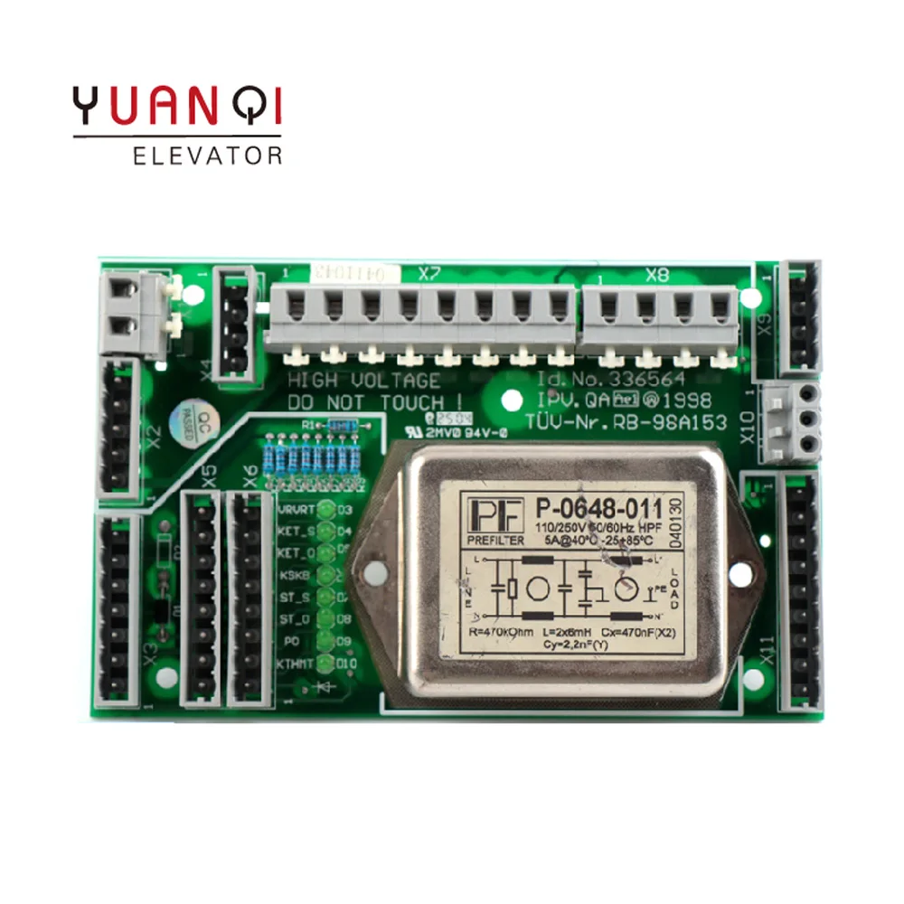 

Yuanqi Lift Spare Parts 300P Elevator Power PCB V30 336564 Elevator Door Machine Inverter Interface Board