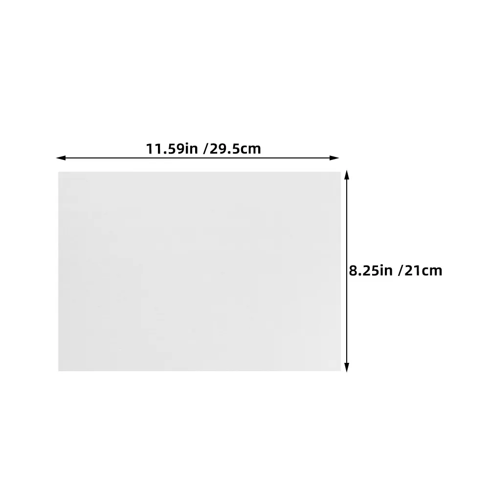 100Pcs A4 수채화 패드 그림 그리기 공예 프로젝트 학교 가족 미술 활동 부드러운 질감 생생한 컬러 종이