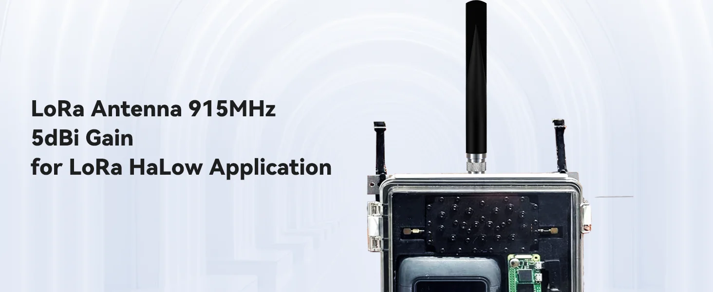 868MHz 915MHz Lora Antenna 5dBi Omni Outdoor N Male Connector 802.11ah for Mesht