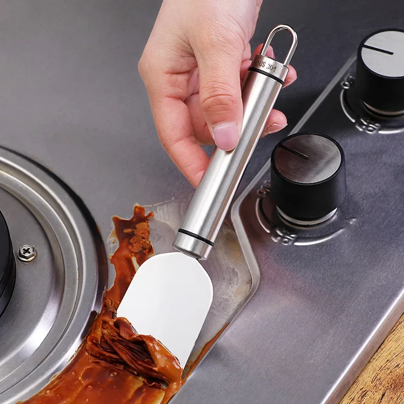 Stainless Steel Multipurpose Pot Cleaning Scraper Glue Removal Shovel Kitchen Accessories Kitchen Utensils