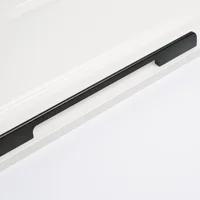 ยาว 1 เมตรลิ้นชักสีดําทองตู้ครัวจับห้องนอนจับสําหรับ Dresser ตู้เสื้อผ้าตู้เสื้อผ้าจับเฟอร์นิเจอร์ฮาร์ดแวร์ 5