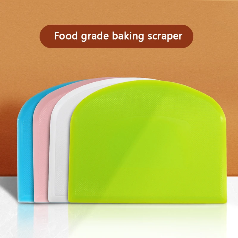 Baking Spatula Kitchen Cake Cream Spatula Dough Knife Cutter Butter Batter Scraper Decorating Plain Smooth Edge Spatulas Baking Pastry Tools
