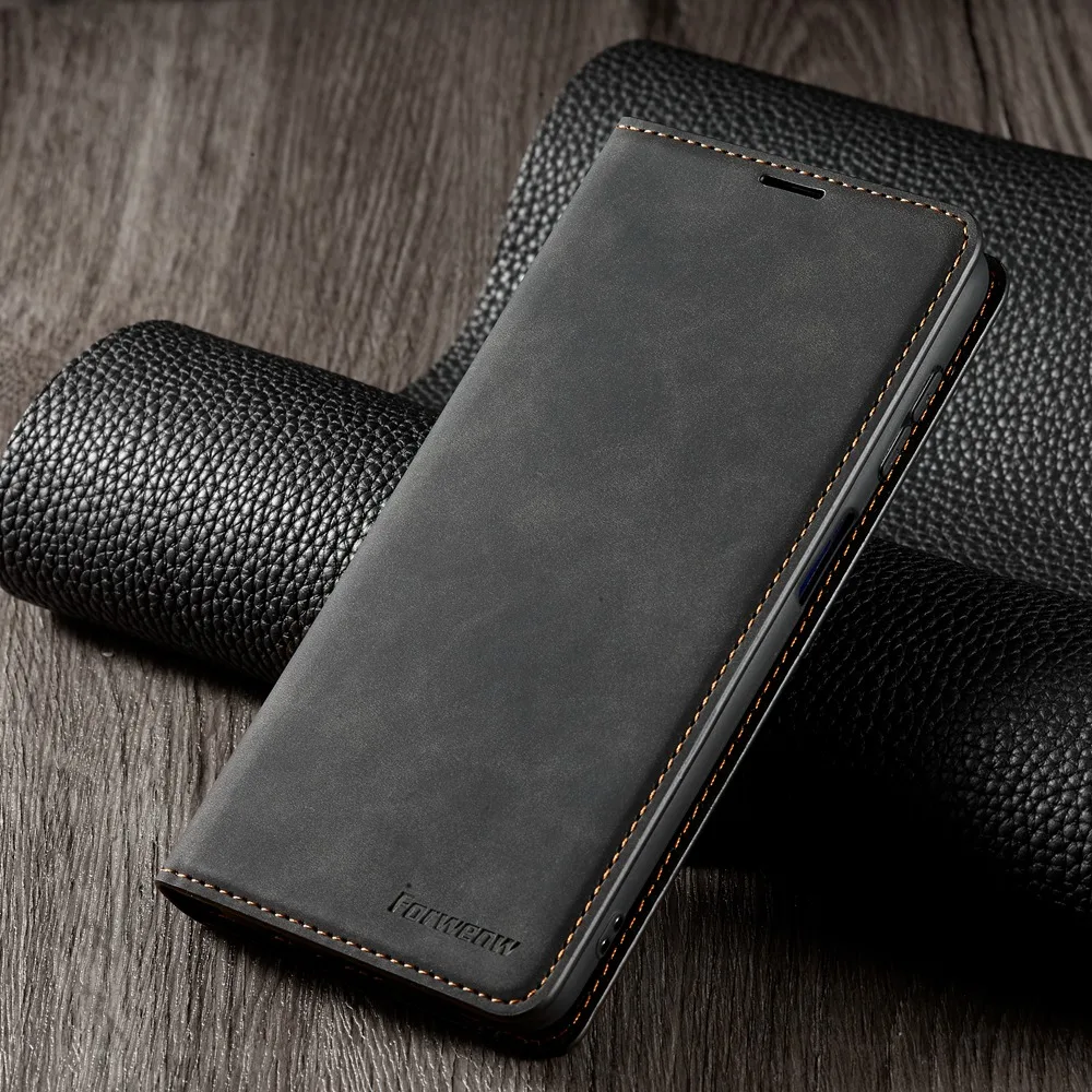 Cassa Di Cuoio Del Raccoglitore Per Samsung Galaxy A12 A13 A23 A32 A50 A51 A52 A53 A70 A71 A72 A73 S22 Ultra S21 Fe S20 Fe S10 Più S9 S8