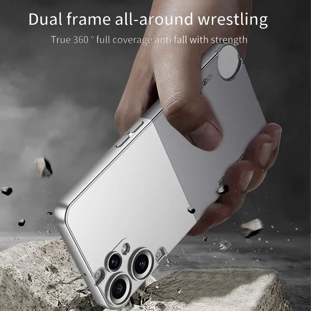 Luxurious Contrast Color Full Protection Phone Back Cover and Shell Bumper