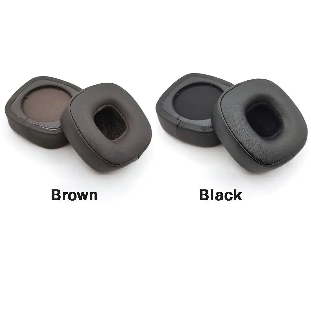 마샬 메이저 IV 헤드셋 용 가죽 스폰지 이어 패드, 이어 머프 쿠션 프로텍터, 헤드폰 액세서리, 1 쌍