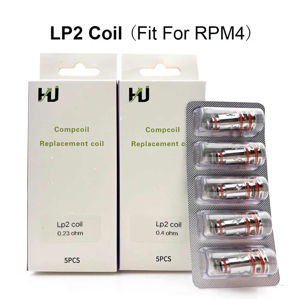 

OEM LP2 Coil Meshed 0.23ohm MTL Coil for RPM4 G-Priv Pro NORD 50W Morph Pod System Kit