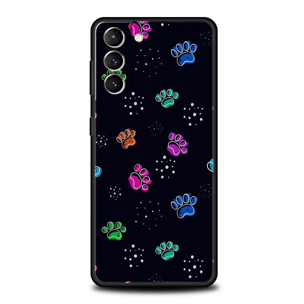 Adorable Pet Paw Heart Soft Silicone Phone Case Cover