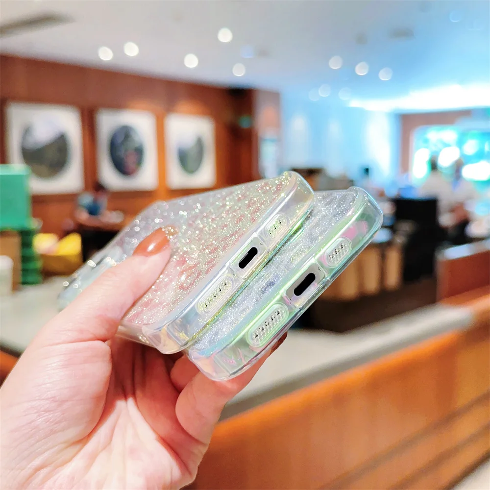 „Lase Leopad“ apsauginis telefono dėklas, skirtas „iPhone 15“, 14, 13, 12, 11, „Po Max Mini XR XS X 7 8 Plus“ ir atsparus smūgiams, minkštas TPU dėklas._voghion.com