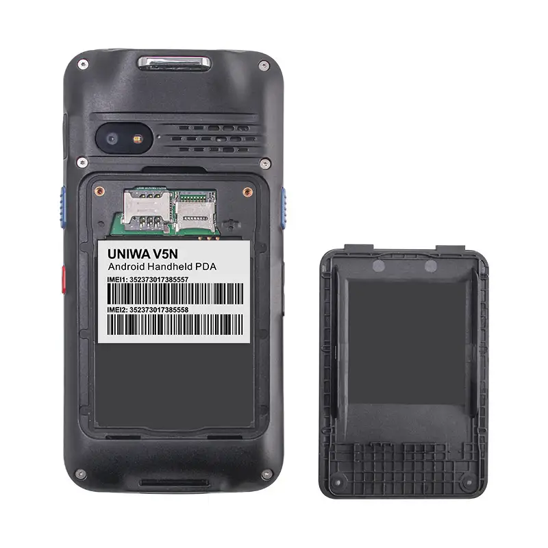UNIWA V5N Rugged 4G Smartphone Front NFC 5.5" IPS Touch Screen 6GB 128GB 4000mAh 13MP Android Mobile Barcode Phone 2D Scanning - Image 6