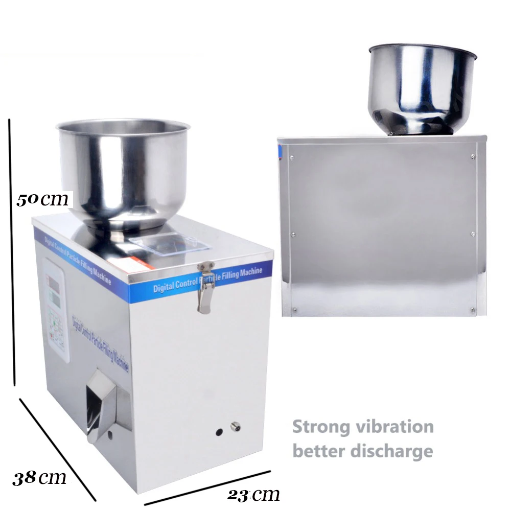 Scale Herb Filling And Weighing Machine Tea Leaf Filler Automatic Packing Machine Particle Powder Black Tea Racking Device