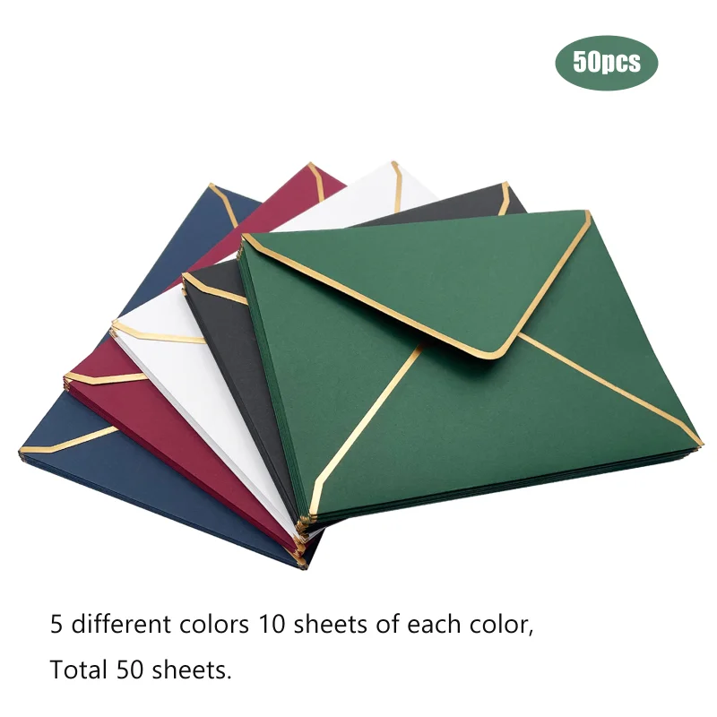 Wedding Envelopes 50pcs/pack 18.5cmx13.5cm Phnom Penh Envelopes Wedding Invitation Envelope Bag wedding envelopes