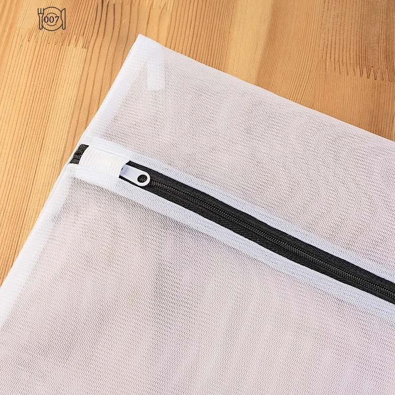 Zipper Mesh Laundry BagsTravel Foldable StorageOrganize Bag ClothingWashing Bags ForBlouse,Bra,Socks,Underwear,Lingerie 5