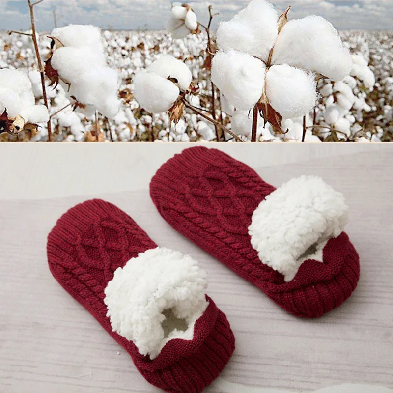 Ladies Winter Warm Socks Female Women's Thicken Non-slip Soft Cotton Sleeping Socks For Women Girls Kids Anti-Slip Floor Socks