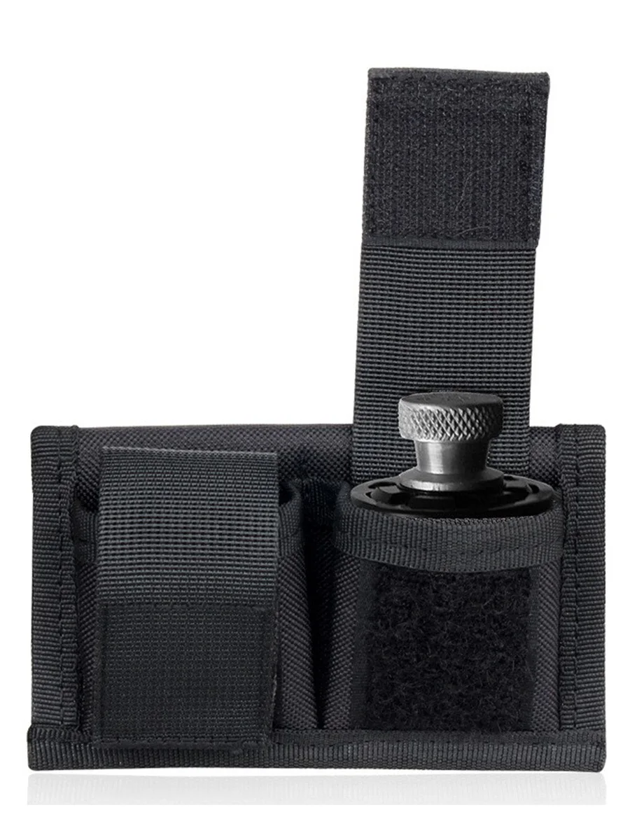 

Kosibate Tactical Pouch Double Speedloader Belt Mag Holder Universal Fit S&W 38 .357 .57 Taurus 617 22 Thru 44