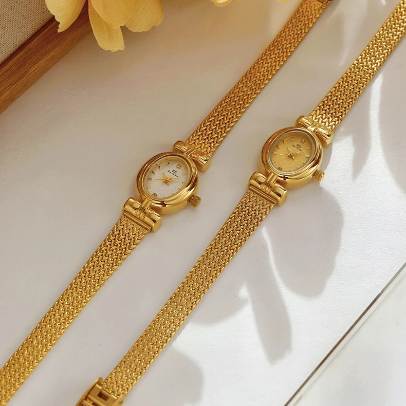 Reloj mujer elegante de pulsera con movimiento de cuarzo lujo_voghion.com