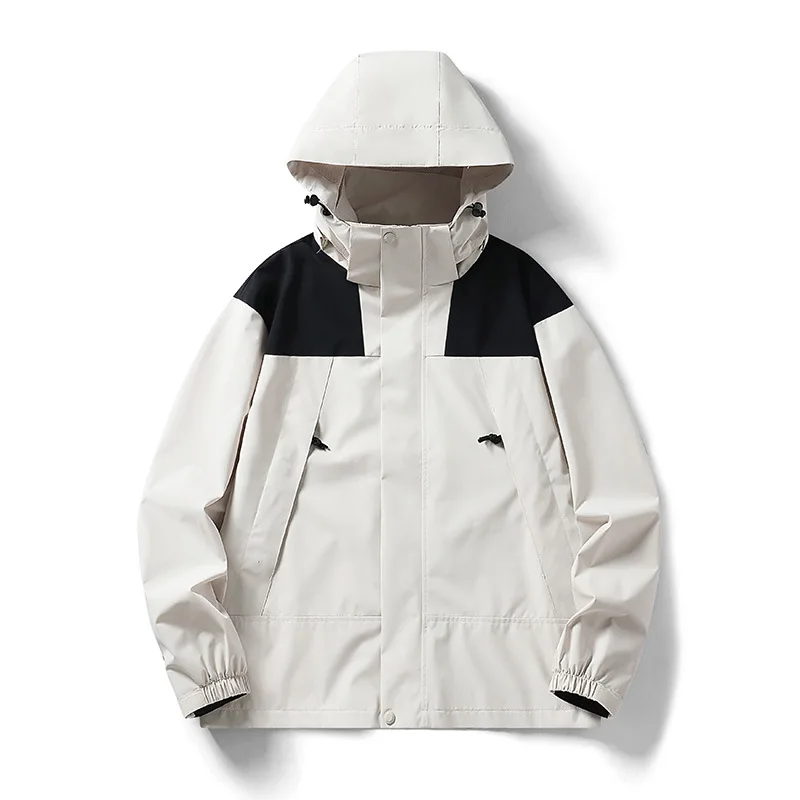 Men's outdoor fashion brand storm jacket autumn breathable comfortable coat travel mountaineering wear