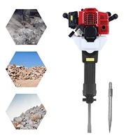 Light Weight Power Drill Digging Machine Hand-Held Rock Drill Breaker (One Tip And One Flat) for Road-Building and Telecom Works 2