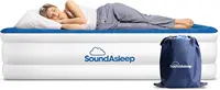 SoundAsleep Dream Series Luxury Air Mattress with ComfortCoil Technology & Built-in High Capacity Pump for Home & Camping 1