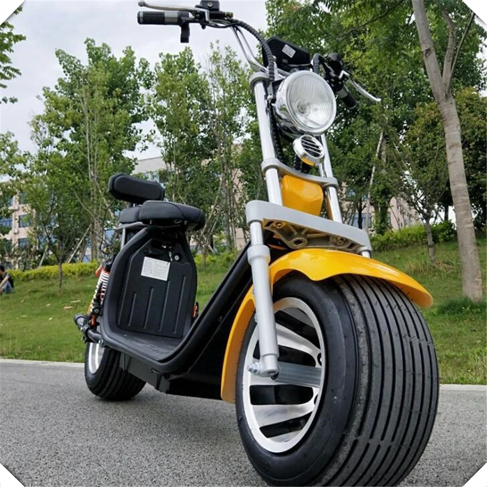 

YIDE Factory New Steel Frame Electric Scooters 2000W Brushless Citycoco Adult Electric Motorcycle For Men Double Disc Brake