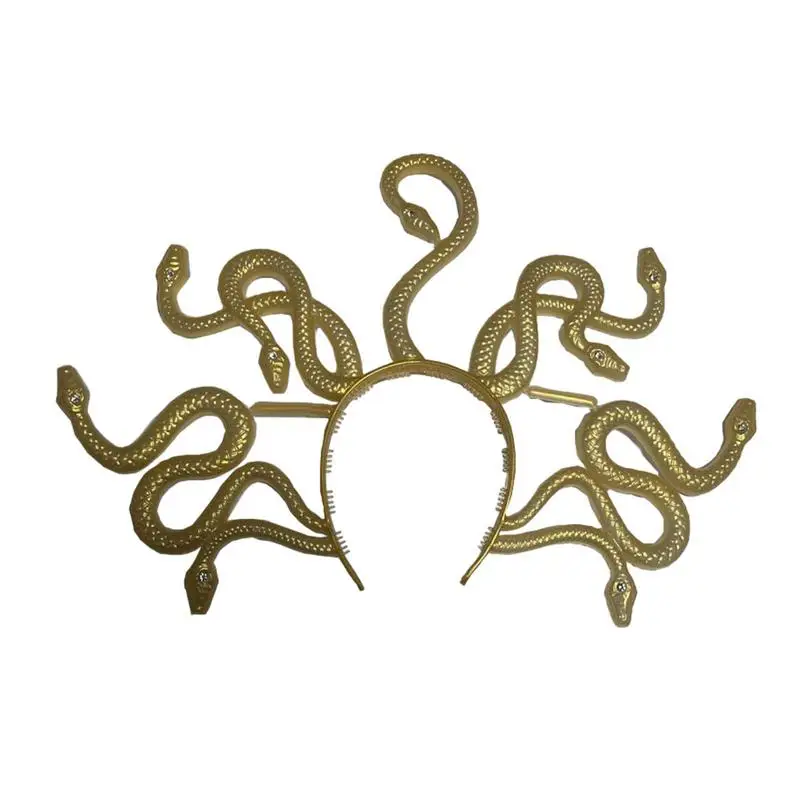 

Головной убор Medusa костюм змейки для Хэллоуина, головной убор Medusa для косплея, головной убор для карнавала, маскарада
