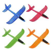 37CM Foam Plane Glider Hand Throw Airplane Light Inertial EPP Bubble Planes Outdoor Launch Kids Toys for Children Boys Gift 1