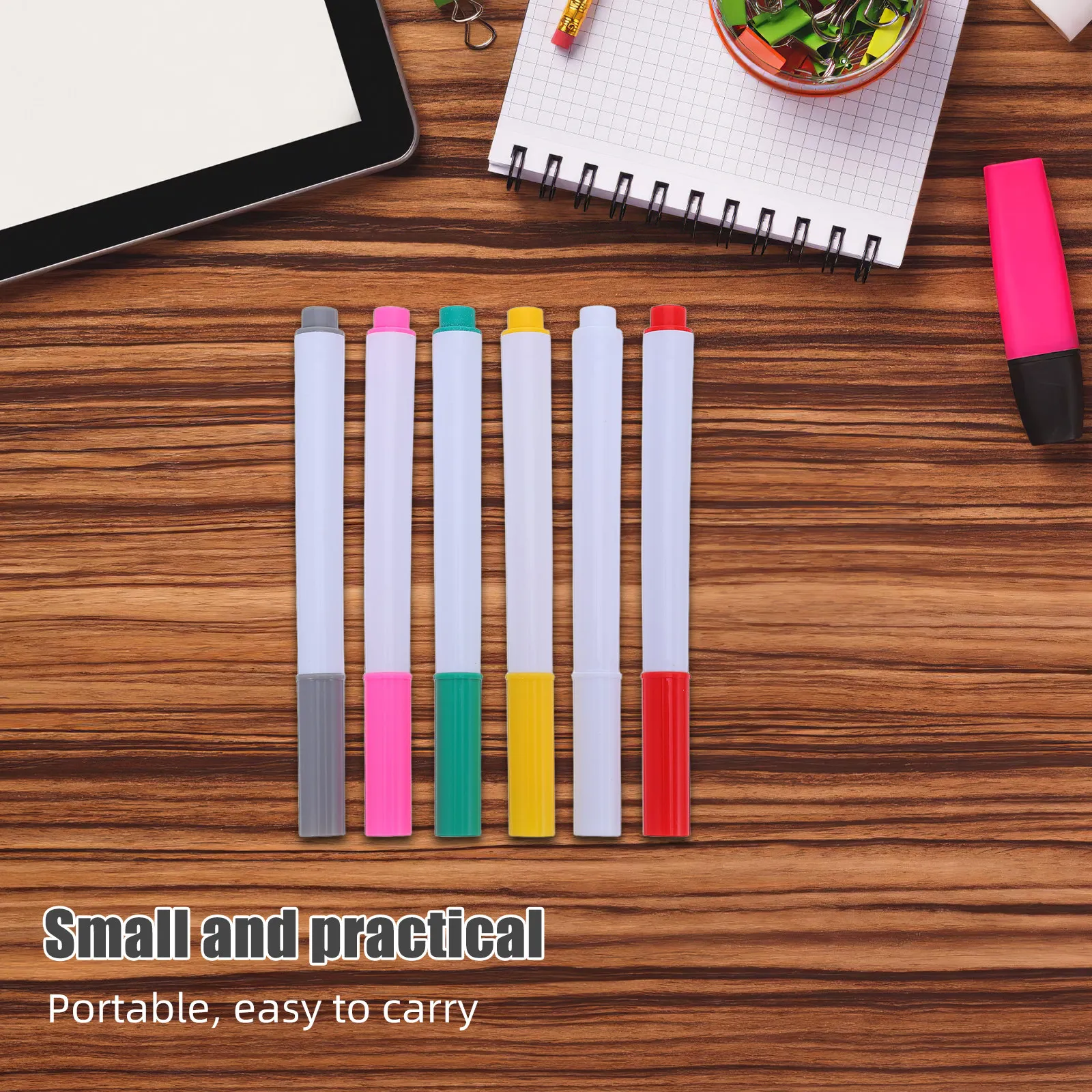 36Pcs 액체 분필 펜 12 색 건식 지우기 분필 마커 레스토랑 카페 학교 교실 용 수용성 지울 수있는 아트 펜