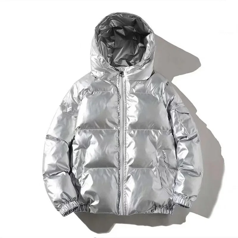 Winter Parkas Men Thick Hooded Jacket Thicken Warm Harajuku Coat Male Casual Zipper Fashion Jackets Women Windproof Outwear parka coat parkas coat
