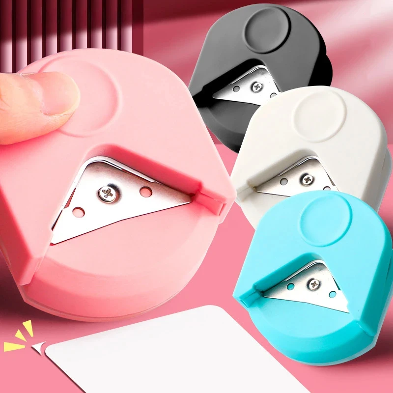 Plastic Corner Rounder Paper Cutter for Scrapbooking and DIY Crafts