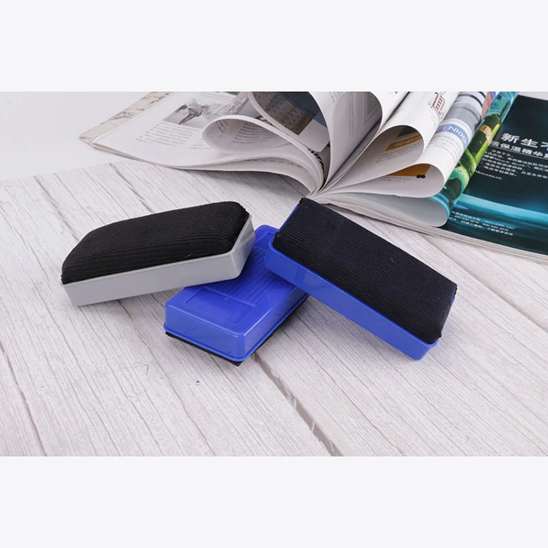 1PC Magnetic Whiteboard Erasers Dry Erase Marker White Board Cleaner Wipe Plastic Rubber School Office Accessories Supplies magnetic eraser