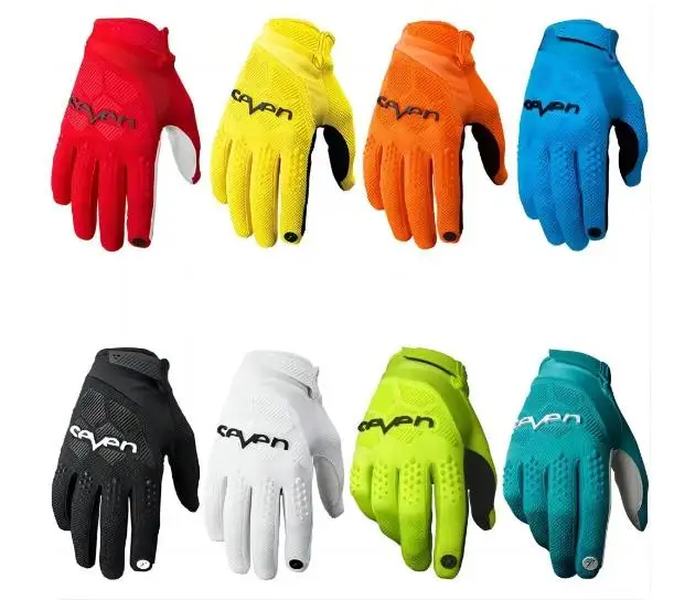 Leather Motorcycle Gloves Cycling Gloves Riding Outdoor Protective Mountain Bike Off-road Motorcycle Gloves