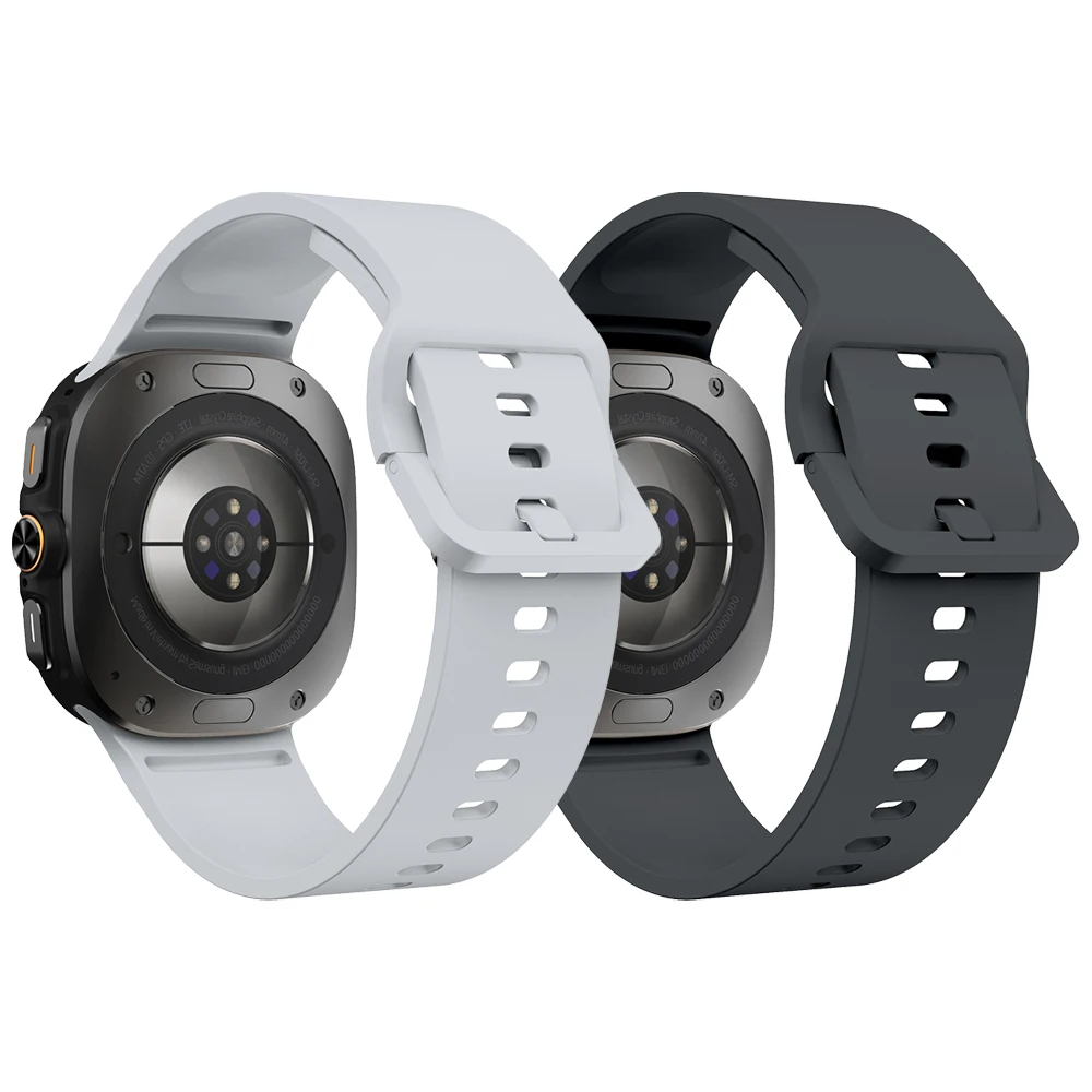 Sport Weiches Silikonarmband für Samsung Galaxy Watch Ultra 47mm Band Armband für Samsung Watch Ultra Armband Zubehör