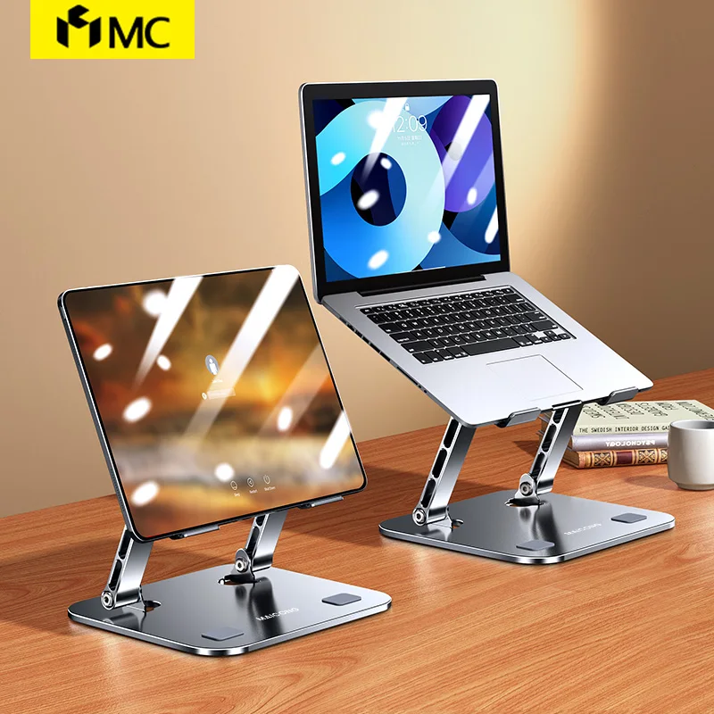 MC 515 Laptop Stand Adjustable Aluminum Alloy Notebook Stand Compatible with 10 17 Inch Laptop
