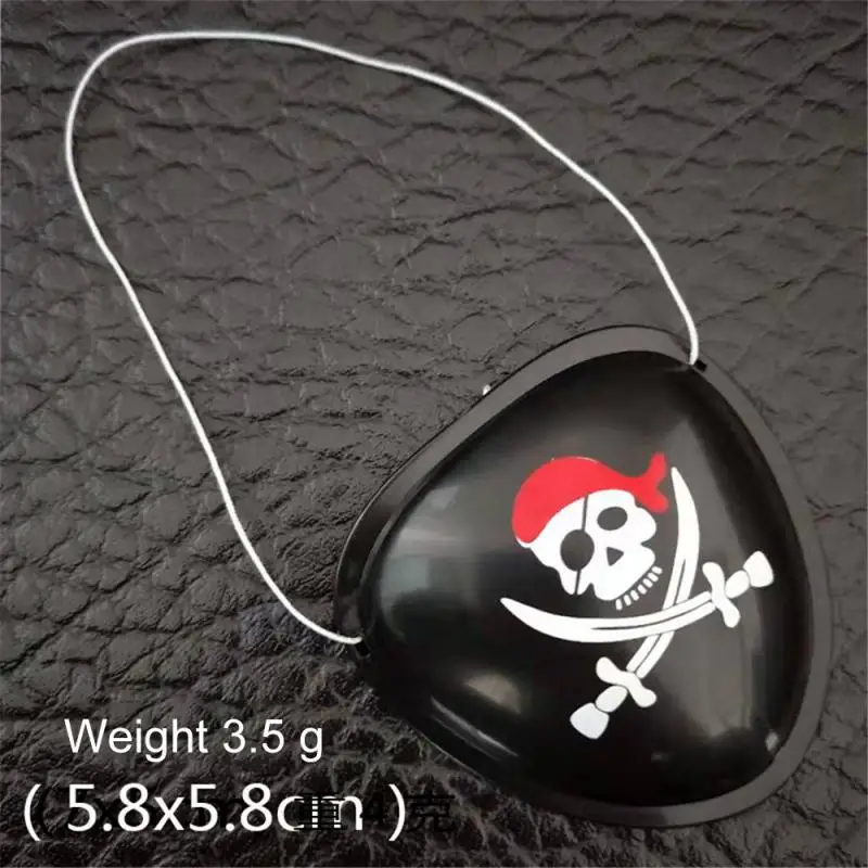 1pc בוגר פיראט עין תיקון גולגולת עין תיקון מסכת עין עבור ליל כל הקדושים המפלגה קוספליי עיניים שחור מסכת פיראט סגנון