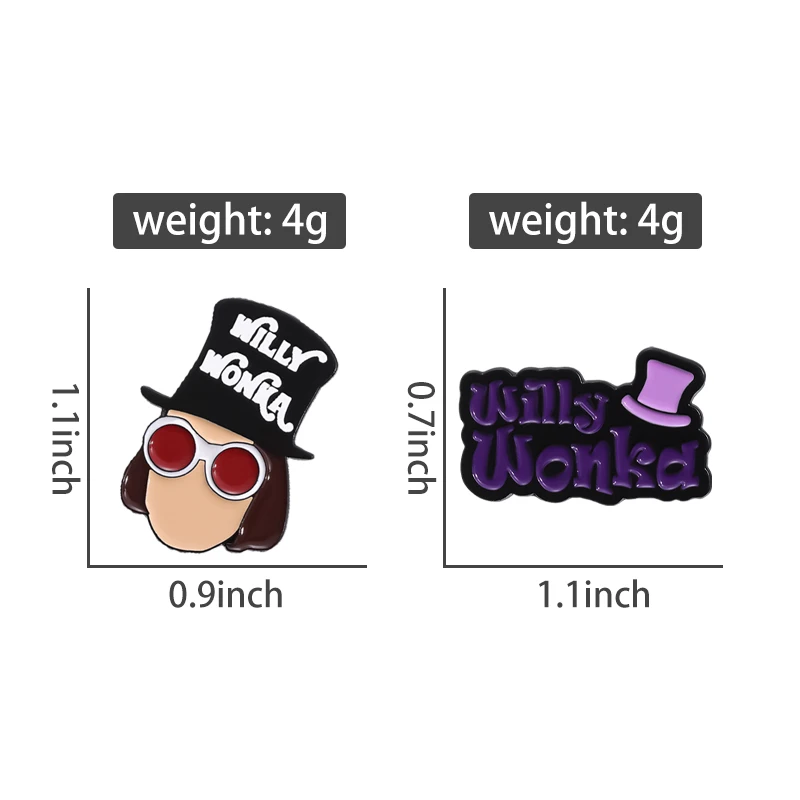Enamel Pins Cartoon Anime Movie Role Brooch Film Peripheral Souvenir Badges Clothes Lapel Accessories Gift