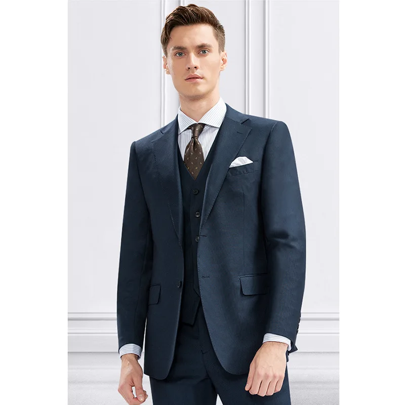 

V1361-Men's Business Slim Fit Suit Set
