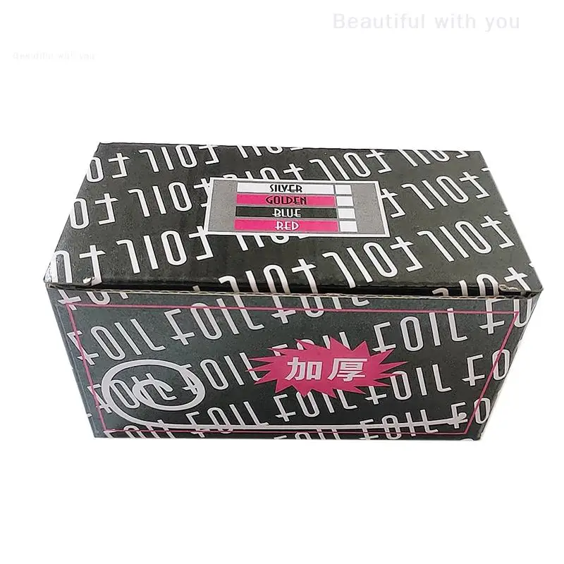 1PCS 3/6/8M 슈퍼 긴 두꺼운 파마 알루미늄 호일 종이 얼룩 미용 용품