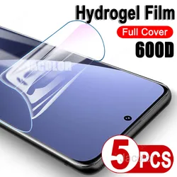 5-Pack Soft Hydrogel Film Screen Protectors (For Xiaomi 12S Pro)
