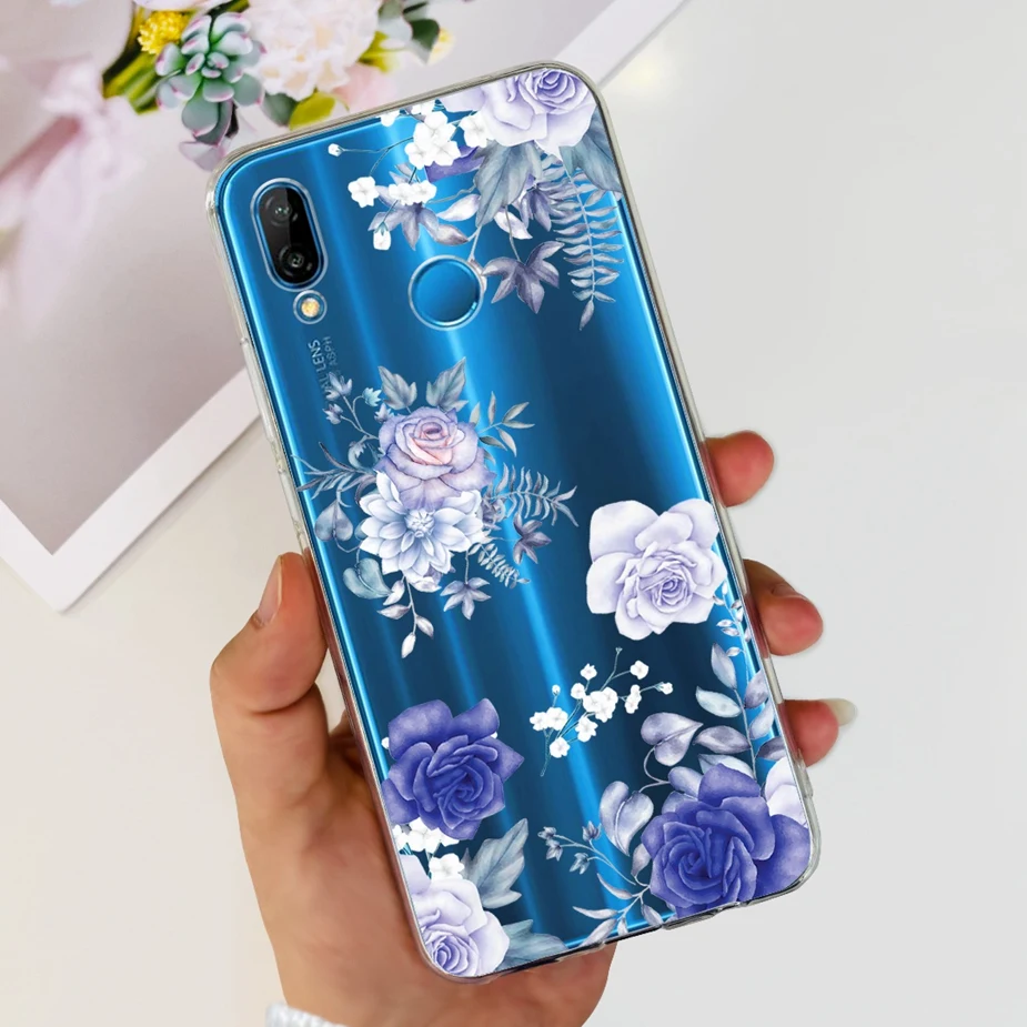 Stylish Painted Clear Silicone Soft TPU Phone Case