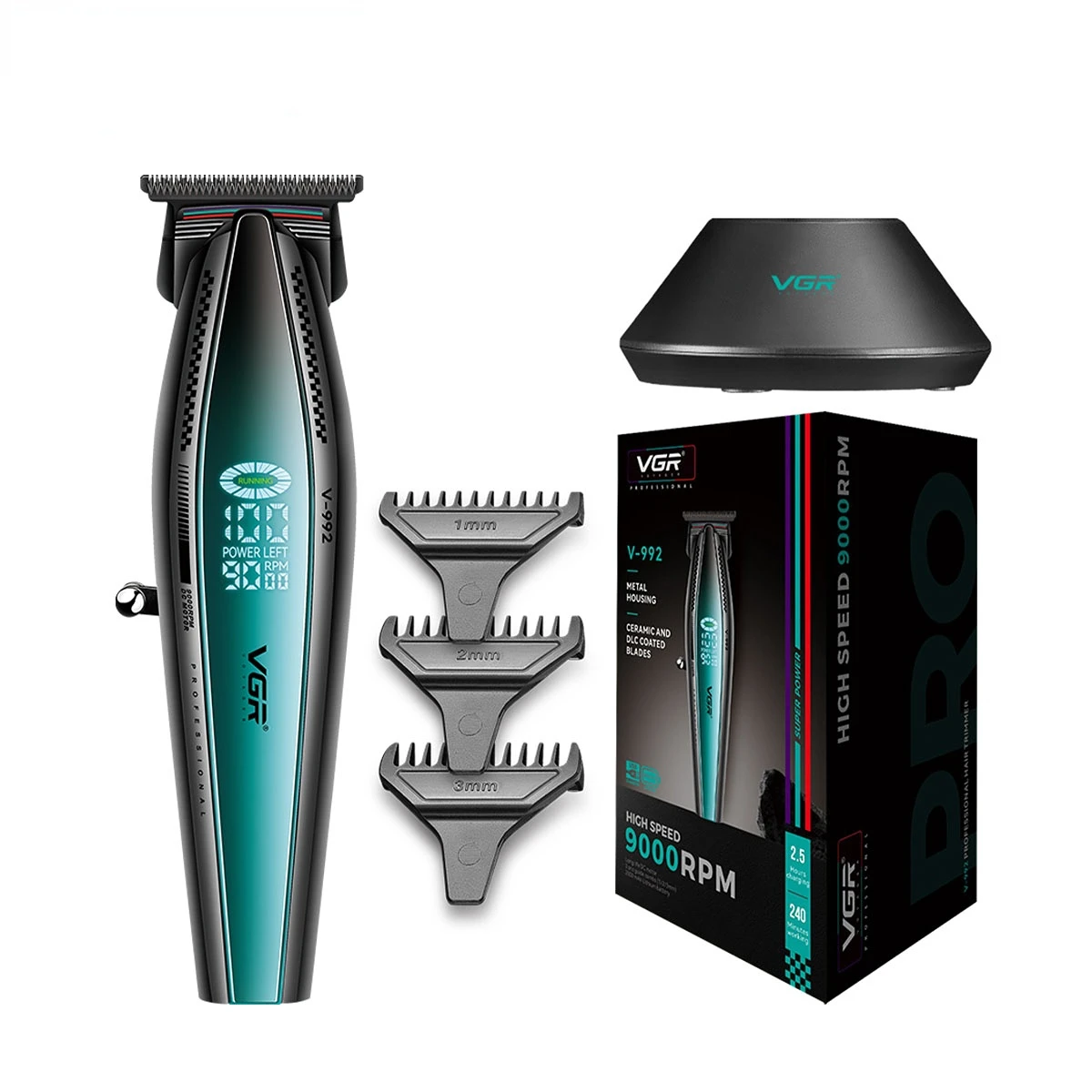 VGR ماكينة حلاقة الشعر رجال ماكينة حلاقة الشعر ماك...