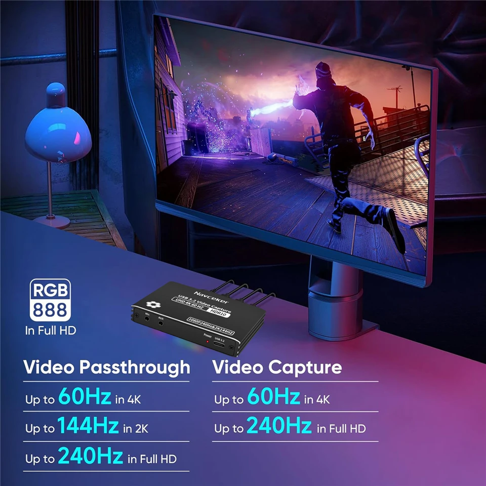 Elgato Hd60 X 4K 60fps HDMI Video Game Capture And Passthrough