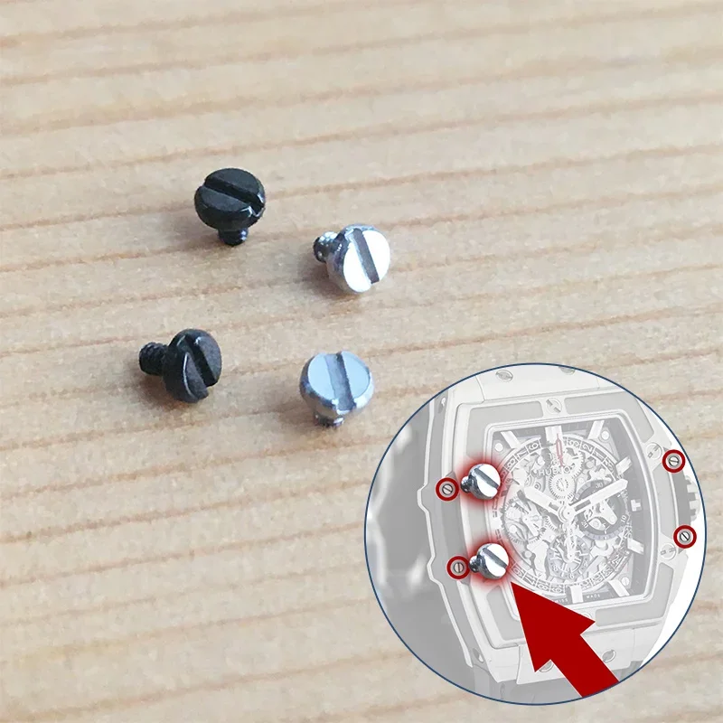 Vite Per Orologio Mirco In Acciaio Per Mozzo Hublot Spirit Of Big Bang 601 Parti Della Cornice Della Cassa Dell'Orologio