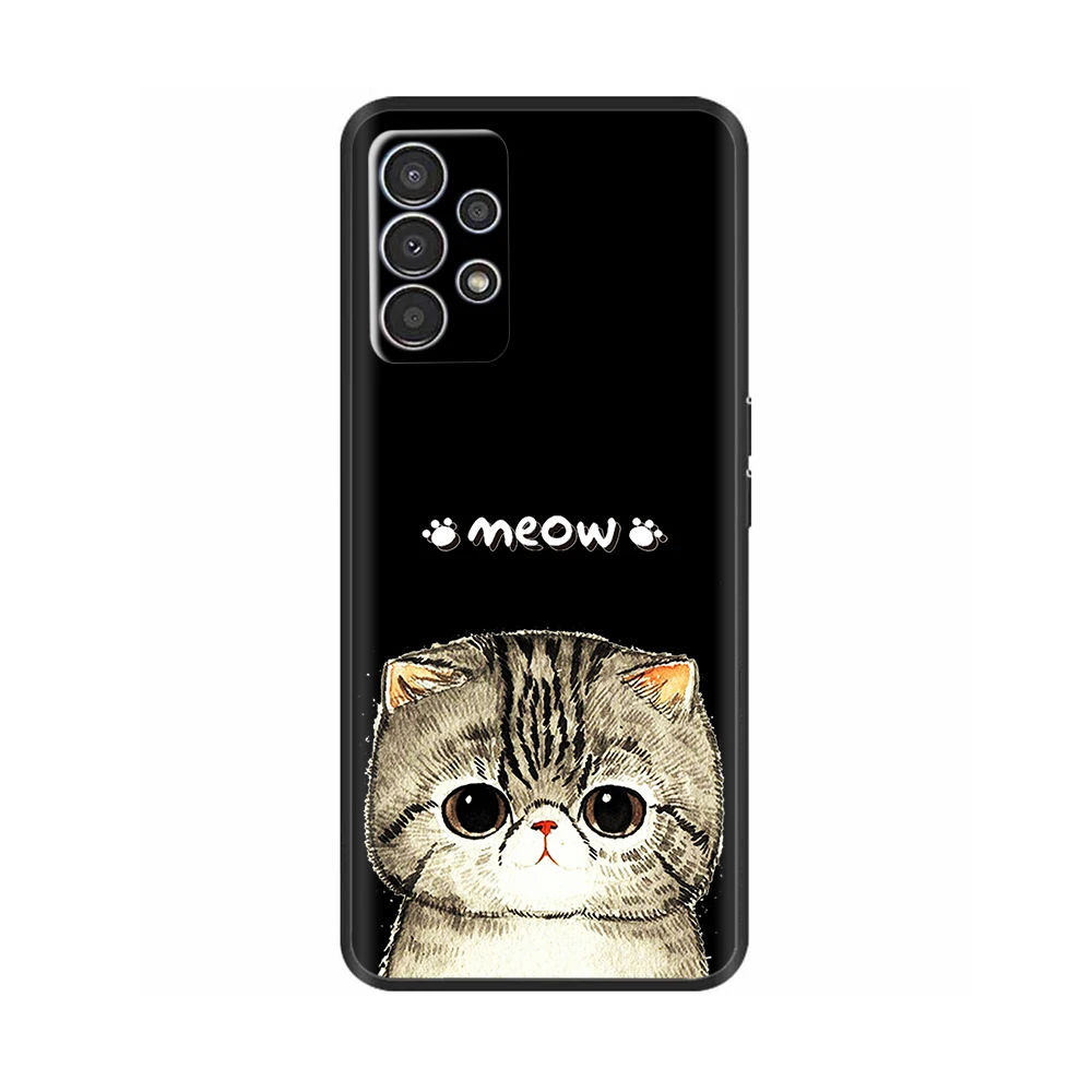 Black Shockproof Silicone Phone Case - Soft Protective Back Cover