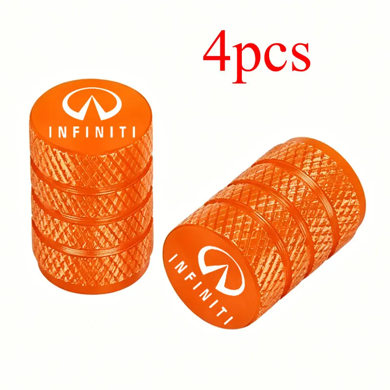 Premium Car Wheel Tire Air Valve Caps - Set of 4 Luxury Airdust Covers
