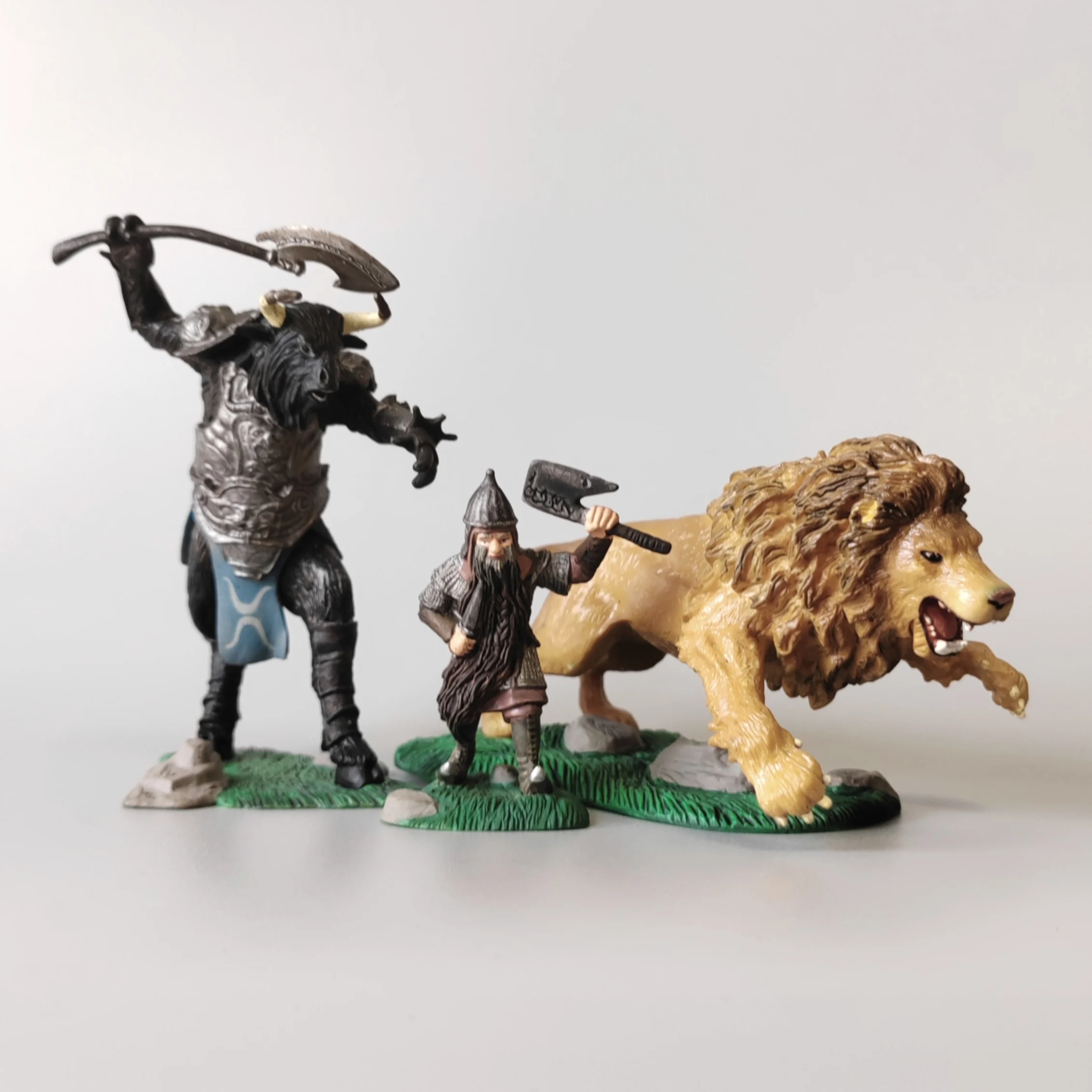 NARNIA ナルニア国物語 ワードローブ ミニチュア レプリカ フィギュア Disney Movie The Chronicles of Narnia Funny Aslan Dwarfs Trumpkin