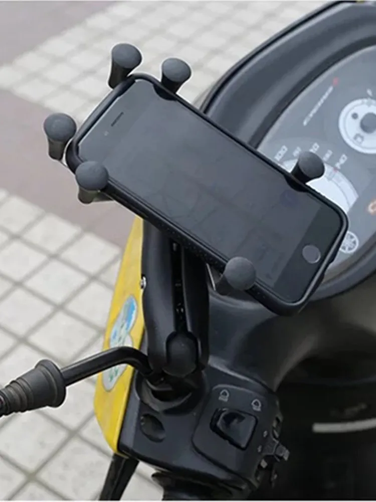 com polegada bola telefone montagem para motocicleta bicicleta suporte gps suporte de se encaixa para iphone pro