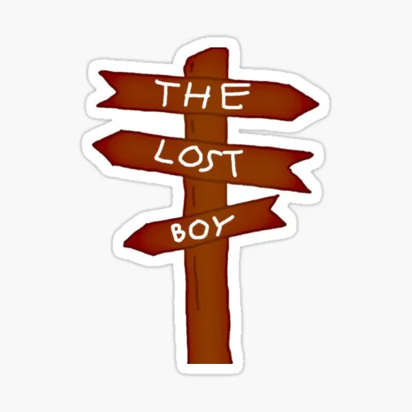 

Альбом со знаком потерянного мальчика, 5 шт., наклейки на машину, наклейки для багажа, украшения для автомобиля, аниме декор, ноутбук, мотоцикл, забавное искусство, мультфильм