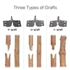 Grafting Tool Kit Garden Pruner Tools For Fruit Trees Grafting Including Tapes Grafting Knife & Replacement Blades 5