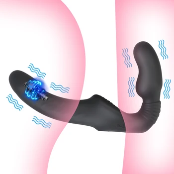 Wireless G Spot Dual Penis Head Adult Product Sex Toys for Lesbian Dildo Vibrator Strap-on Dildo Female Masturbation 1